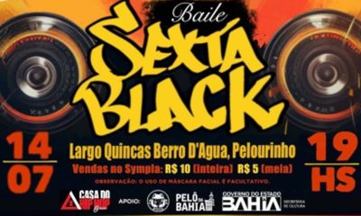 Baile Sexta Black no Pelourinho em Salvador