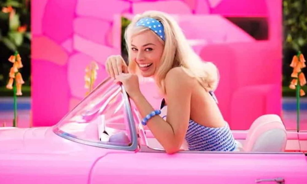 Margot Robbie no filme Barbie de Greta Gerwig